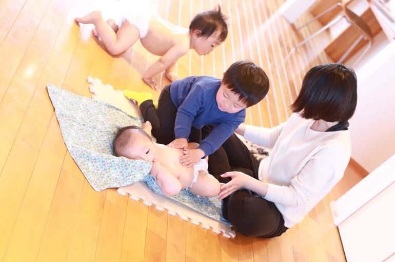 お兄ちゃんのマッサージ